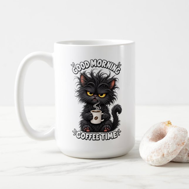 De Café Taza Coffee Kitty 15oz (Con donut)