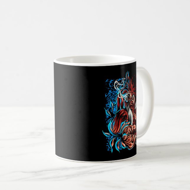 De Café Taza colorida (Anverso derecho)