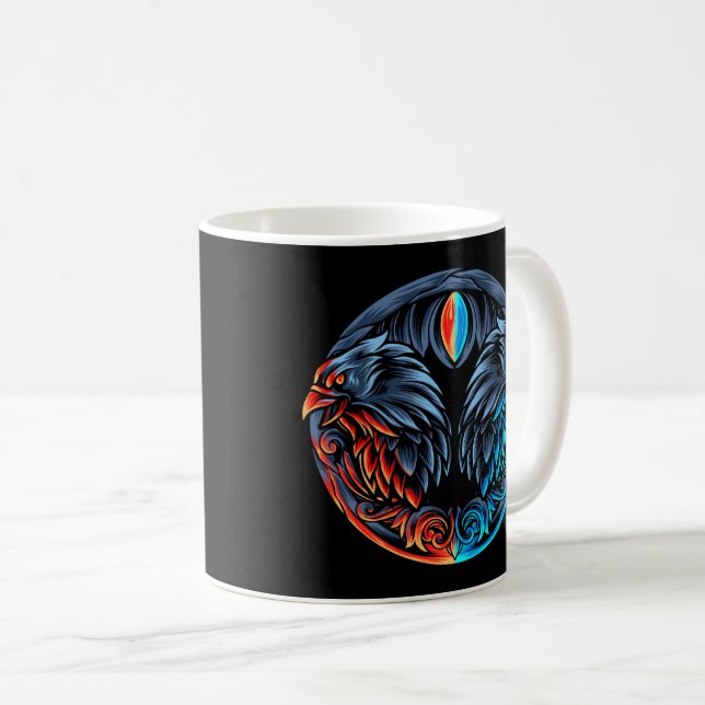 De Café Taza colorida (Anverso derecho)