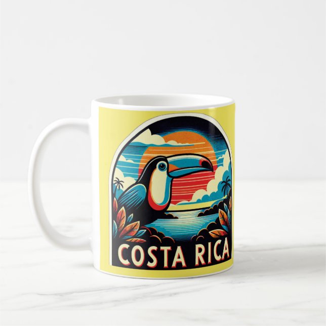 De Café Taza COLORIDA COSTA RICA (Izquierda)
