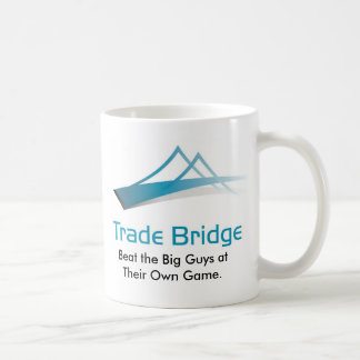 De Café Taza comercial del puente - blanco