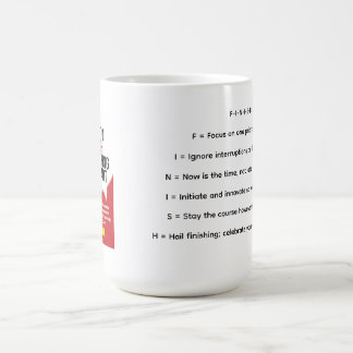 De Café Taza "Cómo terminar todo lo que empiezas"