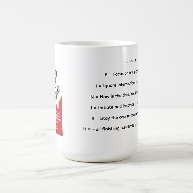 De Café Taza "Cómo terminar todo lo que empiezas" (Centro)