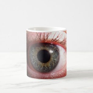 De Café Taza compleja del iris
