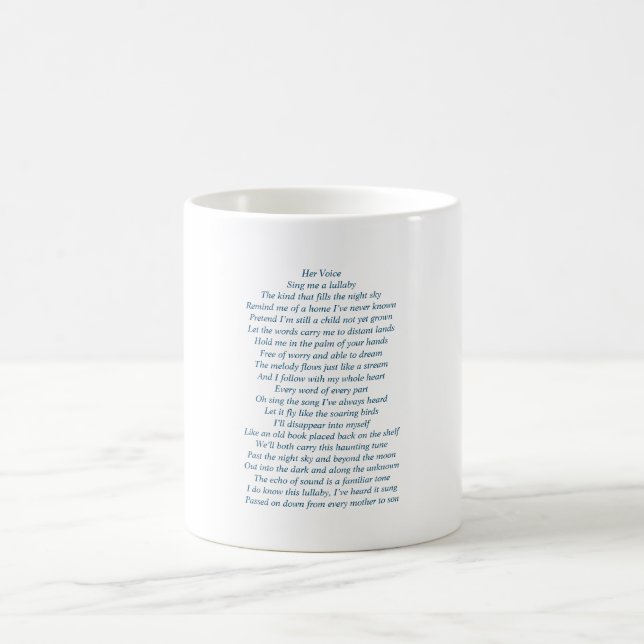 De Café Taza completa con poesía original (Centro)