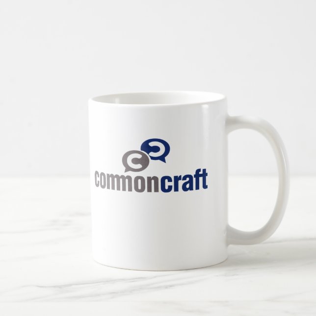 De Café Taza común del arte (11oz) (Derecha)