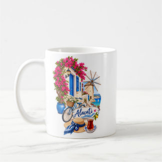 DE CAFÉ TAZA CON AMBIENTE EGEO