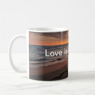 De Café Taza con amor 