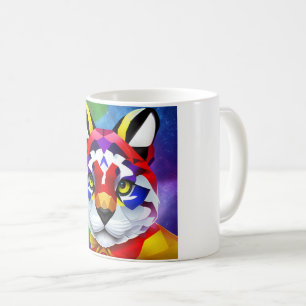 De Café Taza con centro blanco Alexander's Cat