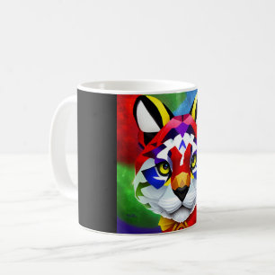 De Café Taza con centro negro Alexander's Cat