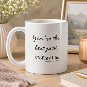 De Café Taza con cita romántica moderna – Eres la mejor pa