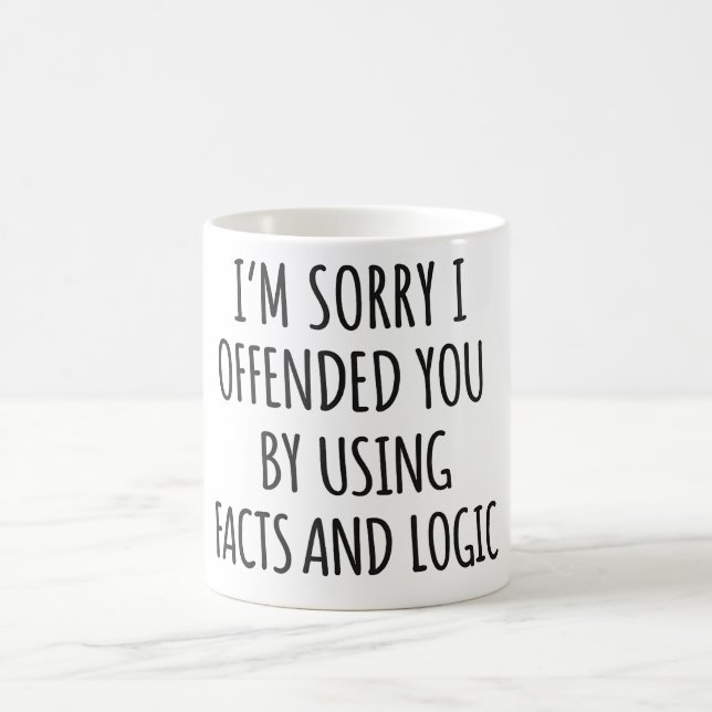De Café Taza con cita sarcástica divertida (Centro)