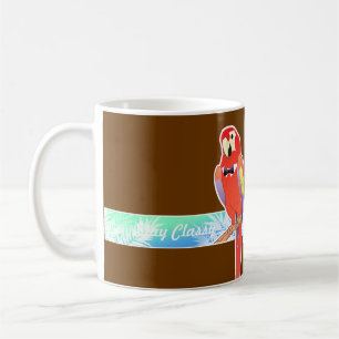 De Café Taza con clase del loro