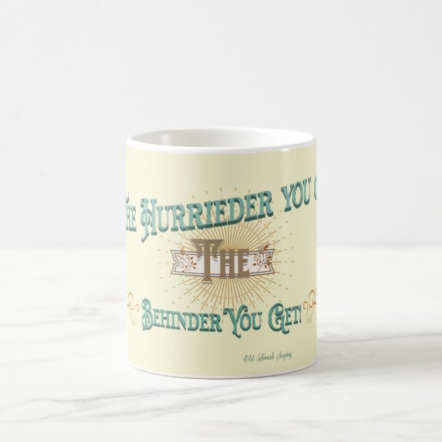 De Café Taza con dicho divertido  (Centro)