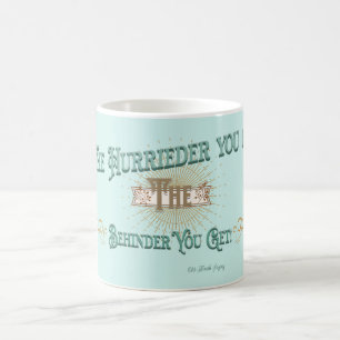 De Café Taza con dicho divertido