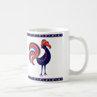 De Café taza con el gallo