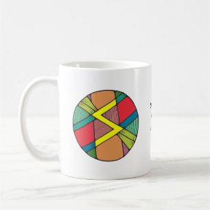 De Café Taza con el Rune Sowilo Art Nouveau – ¡ÉXITO!