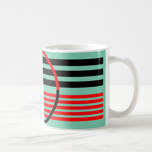 De Café Taza con estilo del art déco (Derecha)