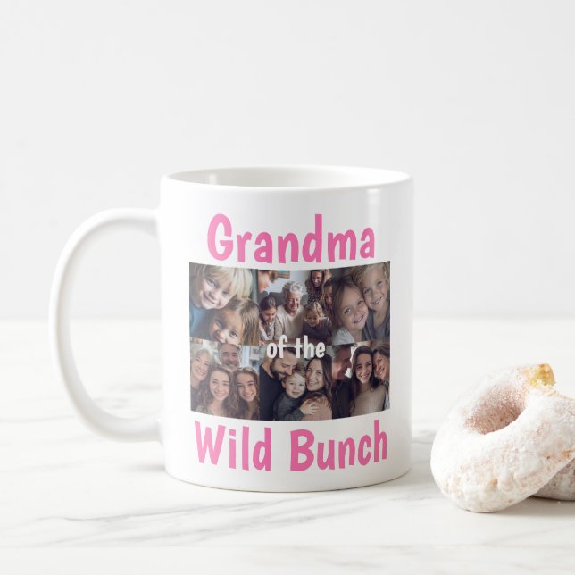 De Café Taza con Foto Familiar Personalizada (Con donut)