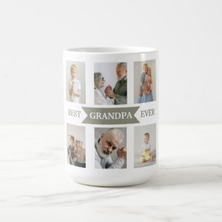 De Café Taza con Fotos Personalizadas Mejor Abuelo del Mun