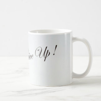 De Café Taza con frase Don't give Up