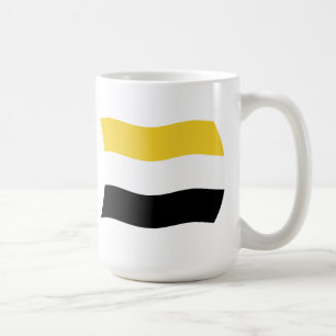De Café Taza con la bandera garífuna