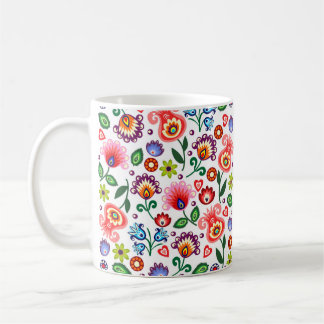 De Café taza con la gente polaca del modelo