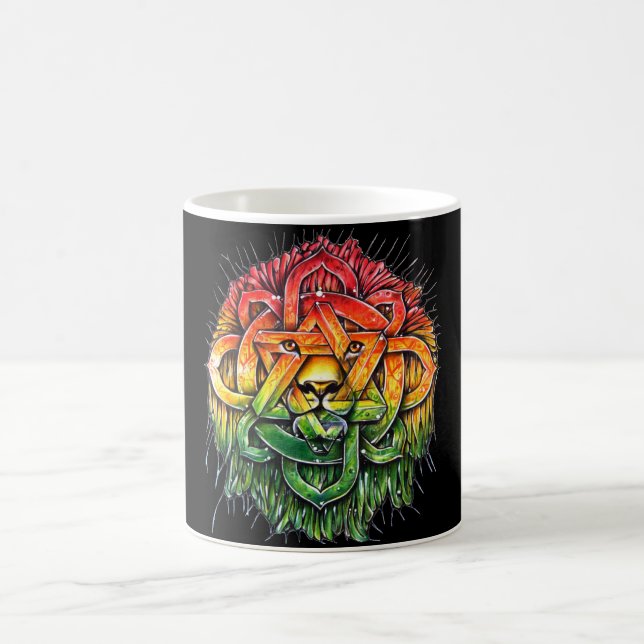 De Café Taza con Lion Zion -M1 (Centro)