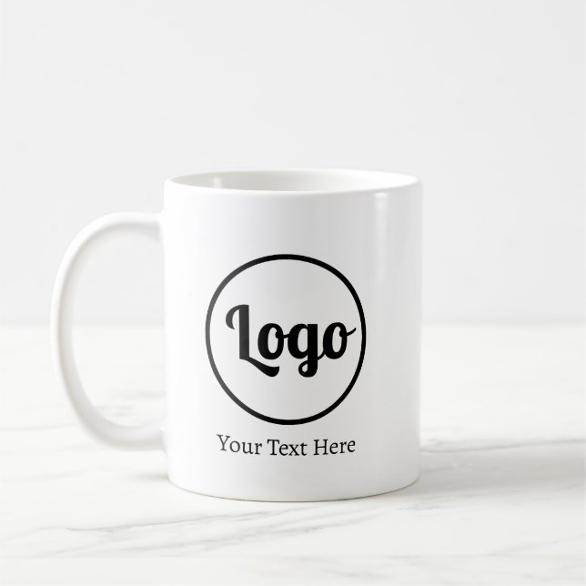 De Café Taza con logo personalizado (Izquierda)