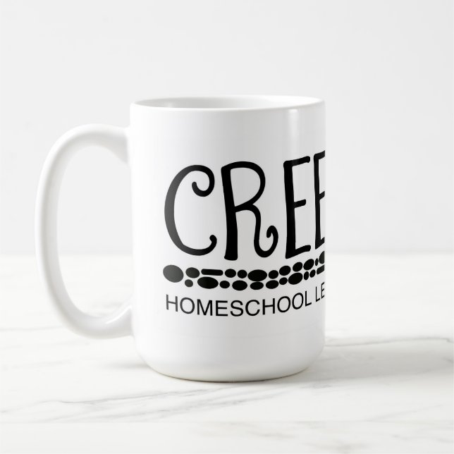 De Café taza con logotipo (Izquierda)