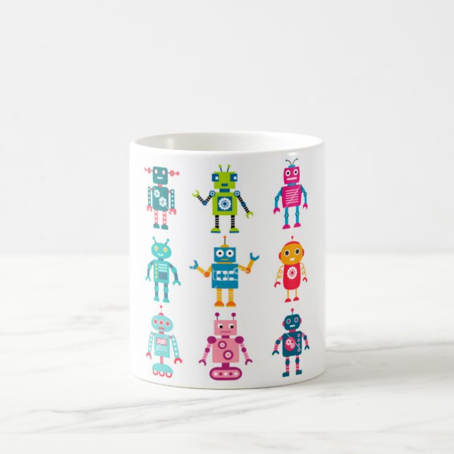 De Café Taza con los robots (Centro)