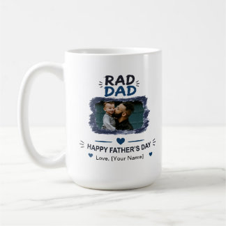 De Café Taza con marco pintado para papá genial