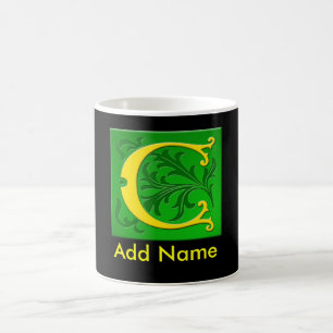 De Café Taza con monograma
