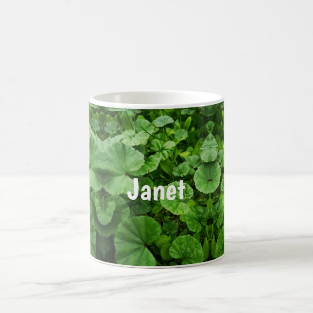 De Café taza con monograma (Centro)