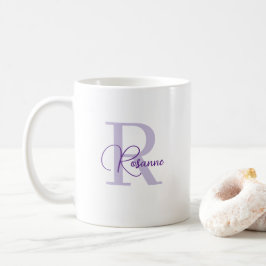 De Café Taza con monograma personalizado