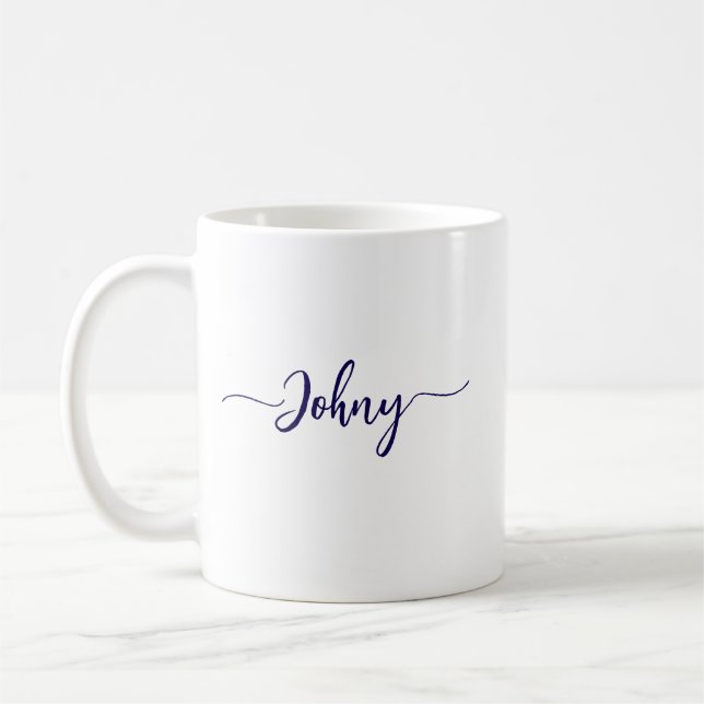 De Café Taza con nombre personalizado (Izquierda)