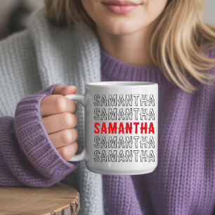 De Café Taza con Nombre Personalizado Regalo para Niños, A