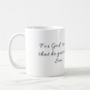 De Café Taza con regalo, Juan 3:16