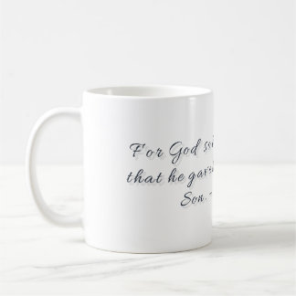 De Café Taza con regalo, Juan 3:16