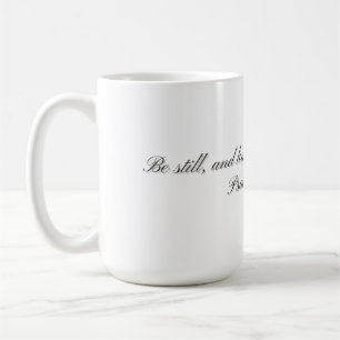 De Café Taza con regalo, Salmo 46:10