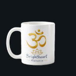 De Café Taza con símbolo Om<br><div class="desc">Para recordar nuestra práctica espiritual</div>