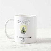 Taza con versículo bíblico cristiano 1 Pedro 5:10