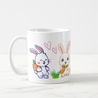 De Café Taza conejito lindo