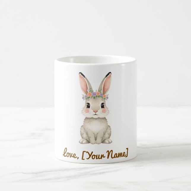 De Café Taza conejito lindo regalo para mamá (Centro)