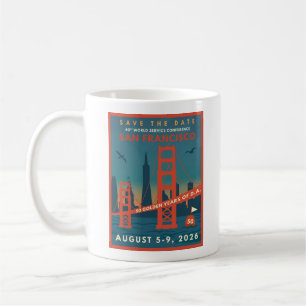 De Café Taza conmemorativa D.A. WSC 2026