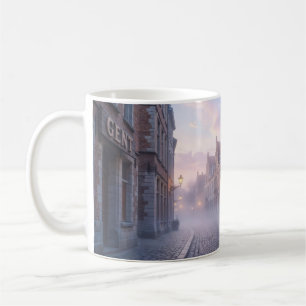 De Café Taza conmemorativa Misty Ghent Wonder y Warmth
