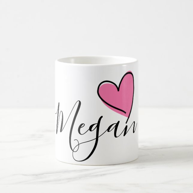 De Café taza conocida personalizada (Centro)