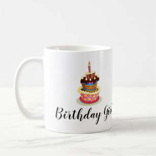 De Café Taza conocida personalizada del chica del
