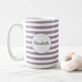 De Café Taza conocida rayada