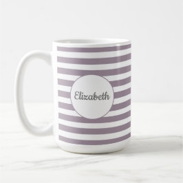 De Café Taza conocida rayada